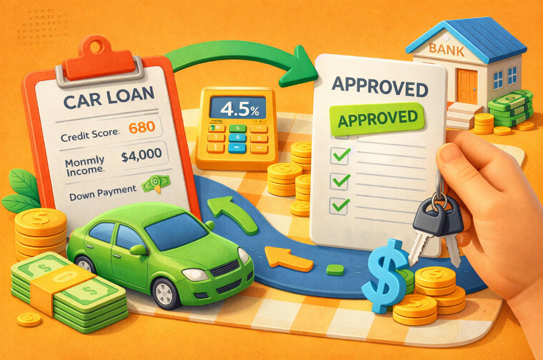 美国买车贷款流程详解：从申请到提车一步一步讲清楚