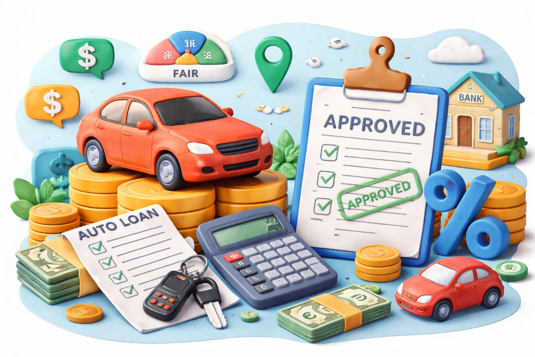 美国买车融资方案全解析：贷款分期选择与利率影响详解